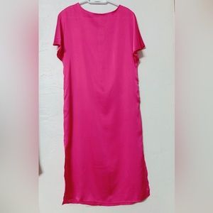 Women satin dress size M